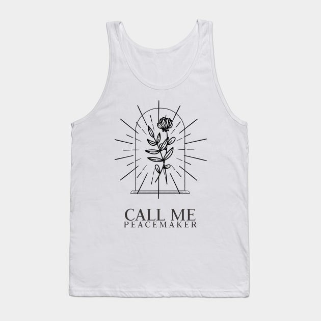 Christian Apparel - Call me Peacemaker Tank Top by Whenurhere Clothing